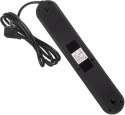 MACLEAN LISTWA ZASILAJĄCA PRZEDŁUŻACZ5 GNIAZD + 3XUSB 110-240V AC 50/60HZ 2.1A MAX 2500W 1 5M CZARNA MCE395 B