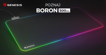 Podkładka pod mysz - Genesis Boron 500 XXL RGB