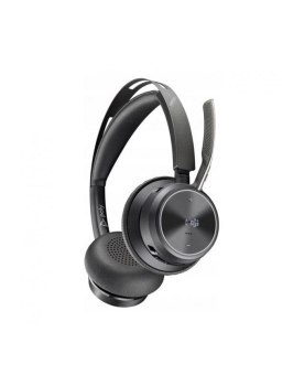 Słuchawki Poly Voyager Focus 2 z cert. Microsoft Teams + adapter USB-C