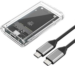 Orico TC10-MS MSATA USB-C 3.2 5Gb/s - przezroczysta