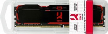 GOODRAM DDR4 8GB PC4-25600 (3200MHz) 16-20-20 IRDM X BLACK 1024x8