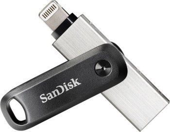 Pendrive SanDisk iXpand GO SDIX60N-128G-GN6NE (128GB; Lightning USB 3.0; kolor srebrny)