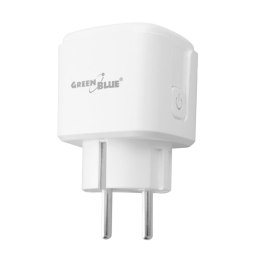 Gniazdko zdalnie sterowane GreenBlue GB735 W, WiFi, Android/iOS/Alexa/Google Home, timer, watomierz, max 16A/3840W