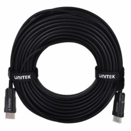 Unitek Kabel optyczny HDMI 2.0 AOC 4K 60Hz 25 m