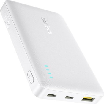 Baseus EnerFill FP21 10000 mAh 22.5W USB-A USB-C biały