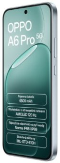 Smartfon Oppo A6 PRO 5G 8/256GB Lunar Titanium