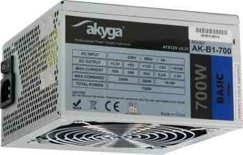 Zasilacz Akyga AK-B1-700 (700 W; Pasywne; 120 mm)