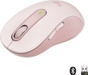Mysz bezprzewodowa Logitech Signature M650 L różowa 910-006237