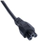 Akyga AK-NB-09A koniczynka CCA IEC C5 / C14 1.5 m