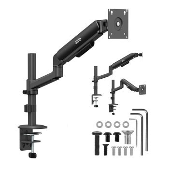 Uchwyt - ERGO OFFICE UCHWYT / WIESZAK NA MONITOR 17 -32 1-10KG CZARNY MAT MAX. VESA 100X100 ER-691 B