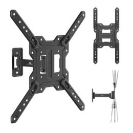 Uchwyt - MACLEAN UCHWYT / WIESZAK DO TV LUB MONITORA MAX. 23-65 MAX. OBCIĄŻENIE 30KG UNIWERSALNY MAX. VESA 400X400 MC-758 N