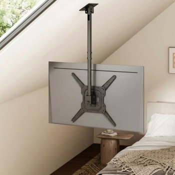 Uchwyt - MACLEAN UCHWYT / WIESZAK SUFITOWY DLA TV MAX. OBCIĄŻENIE 35KG 23-55 MAX VESA 400X400 MC-174