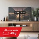 Uchwyt - MACLEAN UNIWERSALNY STOJAK DO TV NA SZAFKĘ RTV PODSTAWKA MAX. 40KG MAX. VESA 600X400 DLA TV 32-75 MC-386
