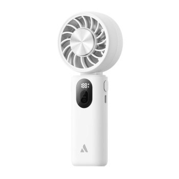 Aecooly Halo 04 Icing - składany wentylator ręczny z płytką chłodzącą biały