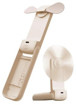 Aecooly Pocket 01 Składany wentylator ręczny beżowy