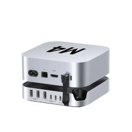 UGREEN USB-C do Mac Mini M4/M4 Pro 11w1 - szara