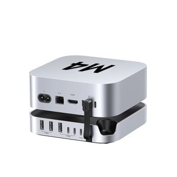 UGREEN USB-C do Mac Mini M4/M4 Pro 11w1 - szara