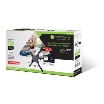Uchwyt - Techly Uchwyt ścienny LCD (308893) 55''