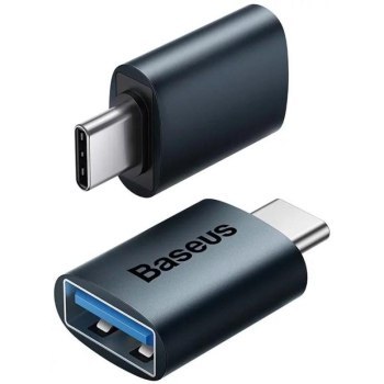 Adapter Baseus Ingenuity Series z USB-C do USB-A 10Gb/s - czarny