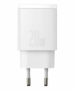 BASEUS ŁADOWARKA SIECIOWA USB USB-C (BIAŁA)