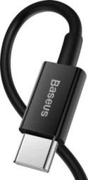 Baseus lightning - USB-C Superior Series, 20W, PD, 1m (czarny)