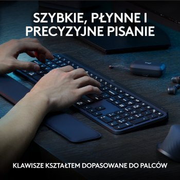 Logitech MX Keys S Combo Grafitowy