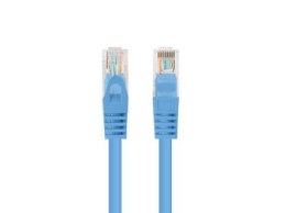 PATCHCORD KAT.6 UTP 1M NIEBIESKI FLUKE PASSED LANBERG 10-PACK