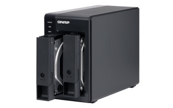 QNAP TR-002 | 2-zatokowa jednostka rozszerzająca dla QNAP/PC, złącze USB-C, Tower
