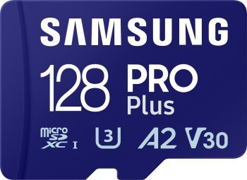 Samsung Pro PLUS microSDXC 128GB UHS-I U3 [Zapis 130MB/s Odczyt 180MB/s] wersja 2023