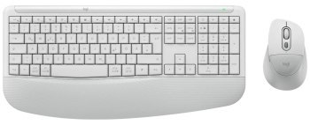 Logitech Signature Comfort Plus MK880 Biały