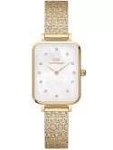 ZEGAREK DAMSKI DANIEL WELLINGTON Quadro Lumine Pressed Piano 20mm DW00100582 + BOX (zw519a)
