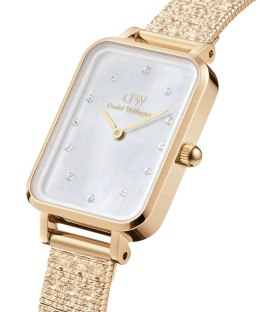 ZEGAREK DAMSKI DANIEL WELLINGTON Quadro Lumine Pressed Piano 20mm DW00100582 + BOX (zw519a)