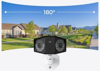 Kamera IP zewnętrzna REOLINK Duo P750 16MP Dual Lens biała