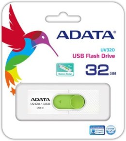 Pendrive ADATA UV320 AUV320-32G-RWHGN (32GB; USB 3.1; kolor biały)