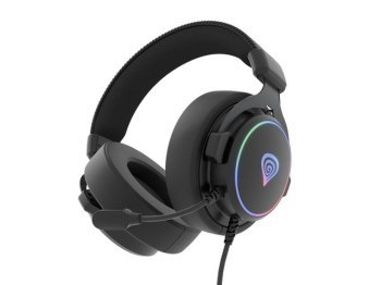 Słuchawki - Genesis Neon 764 RGB czarne