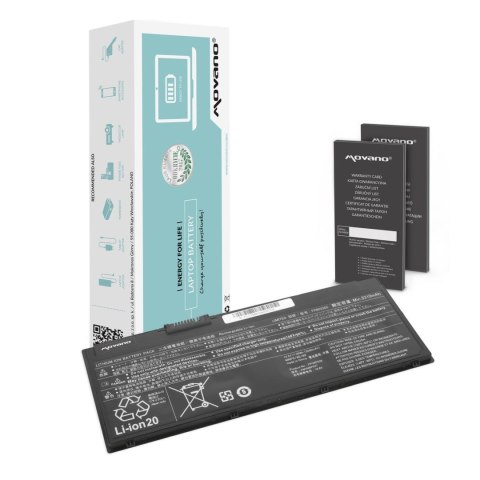 Bateria Movano do notebooka Fujitsu LifeBook U758, FPB0338S (14.4V-14.8V) (3490 mAh)