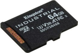 Kingston Industrial microSDHC 64GB Class 10 A1 pSLC + SD Adapter