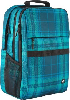 Plecak HP Campus XL do notebooka 16 7J594AA Niebiesko-Turkusowa krata