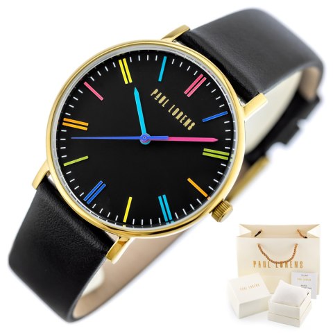 ZEGAREK DAMSKI PAUL LORENS 41mm PL12600A2-1A2 (zg586c) + BOX