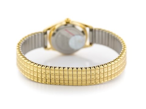 ZEGAREK DAMSKI PERFECT X133 (zp880b) gold - gumka