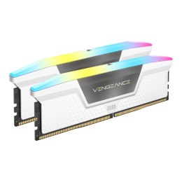 Pamięć DDR5 Corsair Vengeance RGB 32GB (2x16GB) 6400MHz CL36 1,35V White